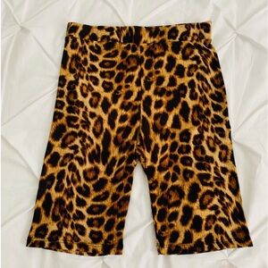 Forever 21 | Cheetah Print Biker Shorts | Size M